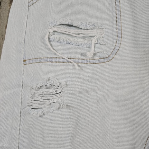 NWT One Teaspoon Shabby Bel Air Blue Maxi Denim Jean Skirt - Picture 4 of 15